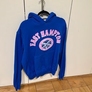 Madhappy happy size large blue sweatshirt